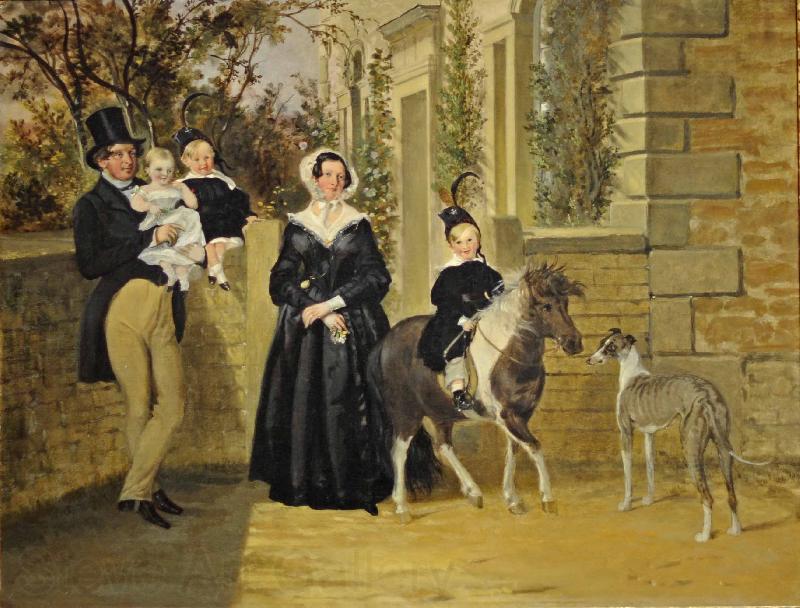 John Frederick Herring Thomas Dawson and His Family Spain oil painting art